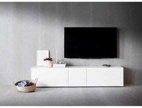Fehér TV-állvány 225,8x49,2 cm Edge by Hammel - Hammel Furniture