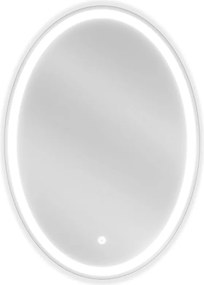 Mexen Elz 50 x 70 cm-es, LED 6000K, páramentes fürdőszobai tükör - 9802-050-070-611-00