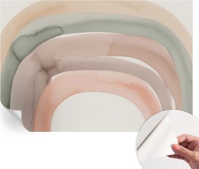 Öntapadós fotótapéta Nappaliba és Hálószobába Szivárvány ívek 152x104