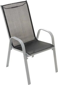 Kerti szett 5 db asztal biztonsági üveggel 4 székkel