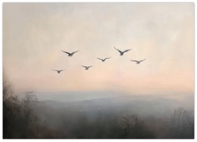 Kép - Madárcsapat (70x50 cm)