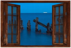 Poszterek 90x60 Tengeri hullámtörő