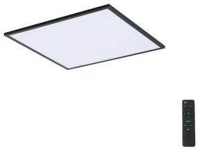 Brilagi - LED Dimmelhető lámpa SLIMFRAME LED/36W/230V 45x45 cm fekete + távirányító
