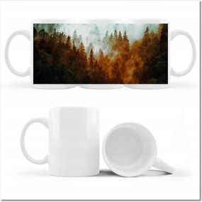 Fotó bögre Őszi táj Hegyek