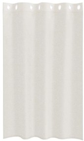 Függönyök függönyökkel 2 pcs Krém 140x175cm Poliészter