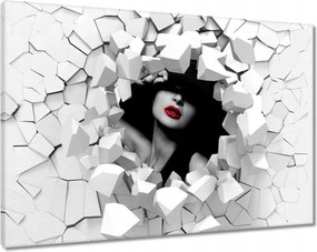 Képek 120x80 Vörös ajkak Rúzs