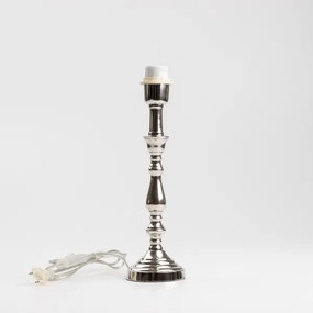 Brilagi - Asztali lámpa CERIA 1xE27/60W/230V Ø 30 cm fényes króm/zöld