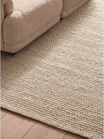 Krémszínű kézi szövésű gyapjú szőnyeg 200x300 cm Richmond Diana – Ted Baker