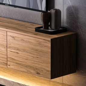 TV szekrény Neon Illuminated - Atlantic Pine