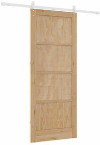 Csúszó ajtó Egyéb ORKDAL Természetes és fehér 86 x 211 cm