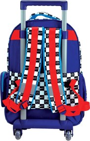 Mancs Őrjárat Racing prémium gurulós iskolatáska, táska 42 cm