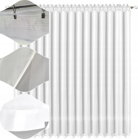 Kész függöny hosszú 240x400 erkélyre szegéllyel, sima függönyök, kész függöny nappaliba