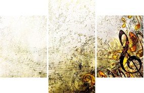 Kép - a zene ereje (90x60 cm)