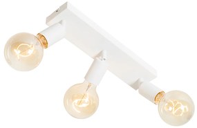 Modern fehér spotlámpa téglalap alakú 3-lámpás - Facil