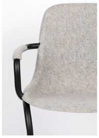 Világosszürke étkezőszék szett 2 db-os Thirsty – Zuiver