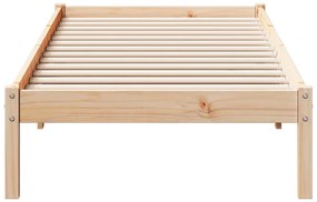 tömör fenyőfa extra hosszú ágykeret matrac nélkül 80 x 210 cm