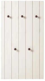 Fehér borovi fenyő előszoba bútor 55x100x2 cm Anita – Støraa