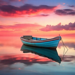 Poszter 20x20cm Nyugodtság a horgászat előtt