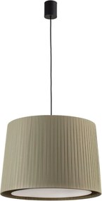 Faro Samba fĂŒggesztĂ©k, fekete/zöld, ĂĄtmĂ©rĆ 50 cm, E27, IP20