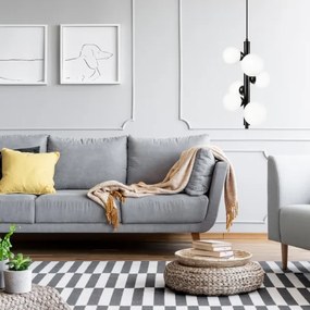 Csillár zsinóron LARRY 6xG9/15W/230V