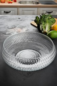 26 cm üveg salátástál