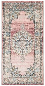 ARBIZU többszínű vintage stílusú bel-/kültéri szőnyeg 80x150 cm