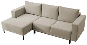 Sarokkanapé Rodriguez mini (B) (közepes bézs + fekete). 1099554