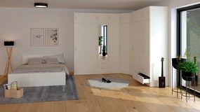 Szekrény, fehér, INVITA TYP 1