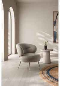 Bézs fotel Liva – MOME