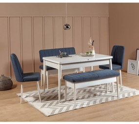 Puha pad Vina 1048 - 1 - Sötétkék, Fehér