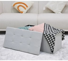 Krém Kordbársony Tárolós Puff. TAB-472 CRM6