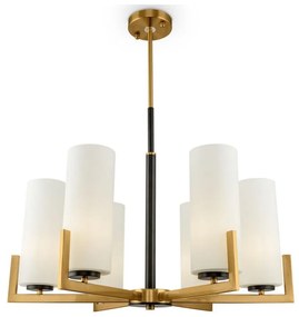 Maytoni MOD089PL-06BS - Csillár rúdon FORTANO 6xE27/40W/230V