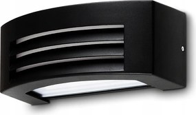 Kültéri Fali Lámpa Led-es Homlokzati Kerti Lámpa E27 Bemenettel Fekete