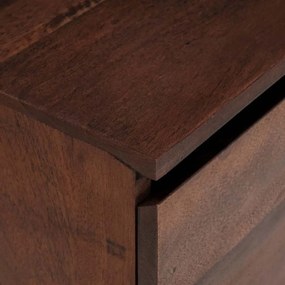 Média tárolószekrények és állványok mézbarna 110 x 30 x 36 cm