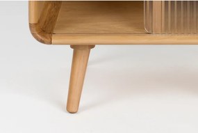 Tömörfa tárolóasztal 40x50 cm Rise – Zuiver