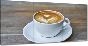Vászonkép 180x90 Kávé a reggeli órákban Kávé
