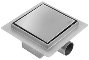 Zuhanylefolyó REA NEO 150x150 Nickel Brush