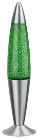 Rabalux 4113 Glitter Mini Lávalámpa, zöld