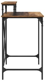 vidaXL Asztal Öreg fa 80 x 50 x 90 cm Faanyag