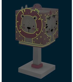 Dalber 63111NS - LED gyereklámpa BABY JUNGLE 1xG4/4W/230V rózsaszín