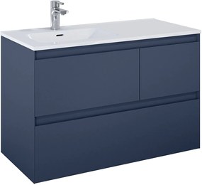 Elita Split szekrény 100x45.8x63.5 cm Függesztett, mosdó alatti kék 169010