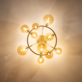 Brilagi - LED Felületre szerelhető csillár MILLA 10xG9/3W/230V arany