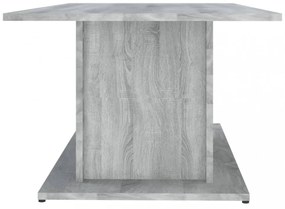 szürke sonoma szerelt fa dohányzóasztal 102x55,5x40 cm