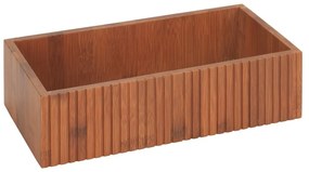 Natúr színű bambusz tárolódoboz 30x15x8 cm Mera – Wenko
