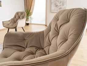 Cherry Velvet étkezőszék bézs