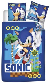 Sonic a sündisznó Coin Chase ágyneműhuzat 140×200cm, 70×90 cm