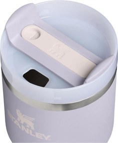 Levendula színű rozsdamentes acél termosz szívószállal 600 ml Quencher H2.O FlowState™ Tumbler Purple Dust – Stanley