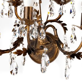 ONLI - Fali lámpa TERESA 5xE14/6W/230V bronz