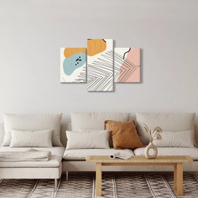 Kép - Levél illusztráció (90x60 cm)