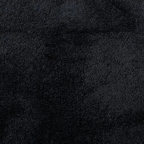 vidaXL OVIEDO fekete rövid szálú szőnyeg 240 x 240 cm